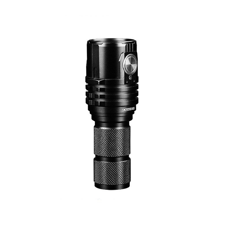 Outdoor strong LED flashlight